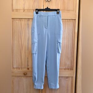 Express Women's Light Blue Cargo Pants